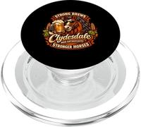 Clydesdale Horse Beer Strong Brews Ale Lager Retro PopSockets PopGrip for MagSafe