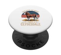 Clydesdale Horses "You Have an Army" Funny PopSockets Adhesive PopGrip