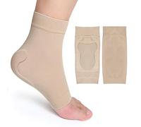 Clydewy Ankle Support for Women Compression Gel Socks Achilles Tendonitis Running Sprained Plantar Fasciitis Achilles Tendon Neoprene Support Ankle Protectors Breathable Wrap Silicone Sock