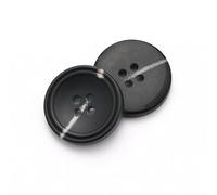 CLYDSA 100 Pcs 15-25 Mm Imitation Horn Resin Buttons, 4-Hole Round Hand-Sewn Buttons, For Use As Sewing Accessories For Trench Coats, Wool Coats, Suits, And Sweaters