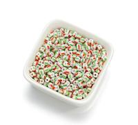 CLYDSA 1000 Pcs 4 Mm Glass Seed Beads, Mini Watermelon Stripe Colorful Spacer Beads for DIY Bracelet Necklace Earrings Jewelry Making
