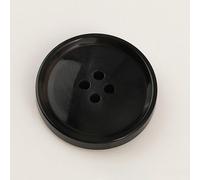 CLYDSA 25 Pcs 15-27.5 Mm Resin Buttons, 4-Hole Round Imitation Horn Sewn Resin Buttons, For Use As Decorative Accessories For Wool Coats, Suits, And Trench Coats