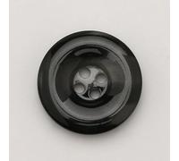 CLYDSA 50 Pcs 15-25 Mm Imitation Horn Resin Buttons, 4-Hole Round Craft Sewing Buttons, For Hand-Sewing Suits, Coats, Trench Coats, Diy Crafts, And Decorative Accessories