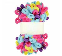 CLYDSA 8/12/16 Rolls 100g Fun Finger Loop Yarn, Gradient Hand-Knitting Chunky Yarn, For Diy Crochet Sweaters, Hats, Scarves, Pillows, And Cushions