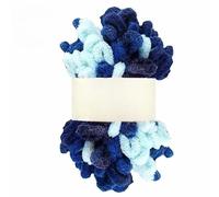 CLYDSA 8/12/16 Rolls 100g Fun Finger Loop Yarn, Gradient Hand-Knitting Chunky Yarn, For Diy Crochet Sweaters, Hats, Scarves, Pillows, And Cushions