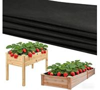 Clyfanesy Fabric Liner for Large Veg Trough,160x210cm Outdoor Raised Bed Planter Liner, Non-Woven Vegetable Trugs Herb Plant Liner,Heavy Duty Plant Grow Bags for Trugs, Troughs & Large Planters