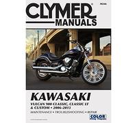 Clymer Kawasaki Vulcan 900 Classic, Classic LT and Custom 2006-2013 Manual