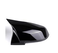 Clynex 1 Pair Rearview Mirror Cover Side Wing Rear View Case Covers Glossy Black, for, F20 F21 F22 F30 F32 F36 X1 F87 M3 Car Mirror Cover(Black Right)