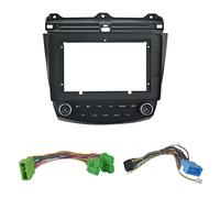 Clynex 10.1 Inch Car Fascia With Air Conditioning Board And Canbus Box, for Accord, 7th 2003-2007 Fascias Panel Dash Car Dvd Frame Car Audio Panel(NO DUAL)