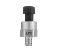 Clynex 1pc 5V 1/8NPT Oil Fuel Air Water Pressure Transducer Transmitter Sensor 5/15/60/100/150/200/300/500/1000Psi Map Sensor For Car(15Psi)