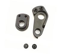 Clynex 1pc Bicycle Parts Rear Derailleur Hanger, for Giant, XTC Through Axle 2021 Ebike Mech Dropout Gravel Carbon Mountain Bike Frame 29 Bike Derailleur Hanger(BLACK QAH00834P1)