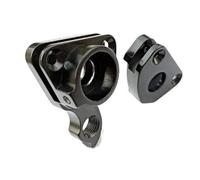 Clynex 1pc Bicycle Rear Derailleur Hanger, for Airwolf MOTION TIDEACE Coluer Poision WKY Geometric 142x12mm Gravel MTB Carbon Bike Frame Bike Derailleur Hanger