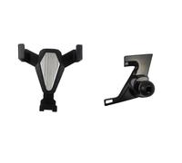 Clynex 1Set ABS Material, for Ford, for Kuga, 2013-2020 Gravity Linkage Special Car Phone Holder Fixed Bracket Stand Mobile Car Phone Holder(Style 2)