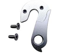 Clynex 2PC Bicycle Parts Mech Dropout, for KHS #3180 Xc24 Mtb Gear Rear Derailleur Rd Hanger Gravel Carbon Mountain Bike Frame 29Er Hook Bike Derailleur Hanger(BLACK QA000312SP2)