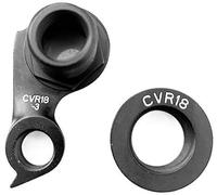 Clynex 2Pcs Bicycle Rear Derailleur Hanger, for Cervelo CVR18-3 DRH-WMN112 DRH- Disc Road Frame S3 C3 C5 R3 R5 S5 Carbon Mech Dropout Bike Derailleur Hanger(BLACK WGH960P2)
