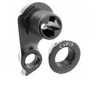 Clynex 2Pcs Bicycle Rear Derailleur Hanger, for Cervelo CVR18-3 DRH-WMN112 DRH- Disc Road Frame S3 C3 C5 R3 R5 S5 Carbon Mech Dropout Bike Derailleur Hanger(BLACK WGH1022P2)