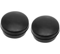 Clynex 2Pcs Car Front Windshield Wiper Arm Nut Cover Cap Bolt, for Hyundai 983804H050 Windscreen Washer Auto Accessories Front Arm Nut Bolt Cover Cap(BLACK 2pcs)