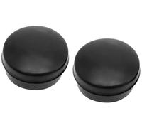 Clynex 2Pcs Car Front Windshield Wiper Arm Nut Cover Cap Bolt, for Hyundai 983804H050 Windscreen Washer Auto Accessories Front Arm Nut Bolt Cover Cap(BLACK 2PCS)