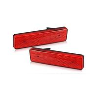 Clynex 2Pcs Car LED Rear Bumper Reflector Light, for Renault, Trafic Primastar, for Opel, Tail Lamp Driving Brake Light OEM 9160858 Tail Light Brake Lamp(2pcs RED LENS)