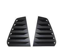 Clynex 2PCS Car Rear Window Shutter Cover Trim, for VW, for Golf 6, for Golf 7, for Golf 7.5, for Golf 8 MK7 7.5 8 GTI GTD R Window Louver Side Vent Trim Car Rear Window Louver(Matte Black 7)