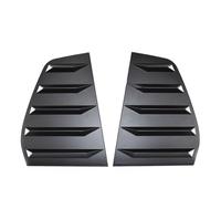 Clynex 2PCS Car Rear Window Shutter Cover Trim, for VW, for Golf 6, for Golf 7, for Golf 7.5, for Golf 8 MK7 7.5 8 GTI GTD R Window Louver Side Vent Trim Car Rear Window Louver(Matte Black 6)