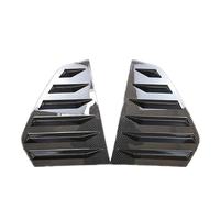 Clynex 2PCS Car Rear Window Shutter Cover Trim, for VW, for Golf 6, for Golf 7, for Golf 7.5 MK7 7.5 GTI GTD R MODELS Window Louver Side Vent Trim Car Rear Window Louver(Carbon Fiber 8)
