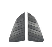 Clynex 2PCS Car Rear Window Shutter Cover Trim, for VW, for POLO, 2011-2019, for POLO Plus, 2019 Window Louver Side Vent Trim ABS Sports Spoiler Car Rear Window Louver(19 Matt Black)