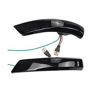 Clynex 2pcs Flowing Turn Signal Light LIGHT Side Wing Rearview Mirror Dynamic Indicator Blinker, for Ford, for Focus, 2 3 Mk2 Mk3, for Mondeo, Mk4 EU Turn Signal Light(Blue yellow)