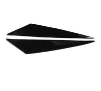 Clynex 2pcs Gloss Black Car Front Headlights Eyebrow Eyelids Decoration Lids Accessories, for BMW X1 E84 2009 2010 2011 2012 2013 2014 Headlight Tint Film