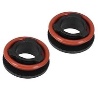 Clynex 2pcs H11 LED Car Headlight Adapter Base Bulb Sockets Holder Black Headlight Bracket
