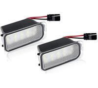 Clynex 2Pcs LIGHT License Number Plate Light Lamps, for Ford, Escape Ranger Kuga 1 2 CMAX, for Focus, 3, for Ecosport, Edge, for Fiesta, 6 7, for Mondeo, 4 5 Number Plate Light