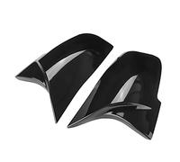 Clynex 2pcs M Style Car Rear View Mirror Cover Cap Side Door Covers, for, F21 F22 F30 F32 F33 F34 F35 F36 E84 2012-2019 Car Mirror Cover(Glossy Black)