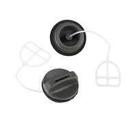 Clynex 2Pcs/set Chainsaw Gas Fuel Tank Oil Cap, for Husqvarna, 340 345 350 362 365 371 372 372XP Gas Tank Fuel Cap + Oil Cap Fuel Tank Cap