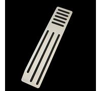 Clynex 3pcs Aluminium Alloy Accelerator Foot Rest Modified Pedal Pad, for TESLA, for Model X, for Model S, Car Styling Decoration Accessory Plate Car Foot Pedal Replacement(For Model S)