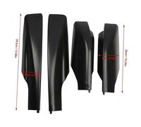 Clynex 4pcs Car Roof Rack Cover Bar Rail End Shell Cap, for TOYOTA, for RAV4, XA30 2006-2012 Car Roof Rack(Black)