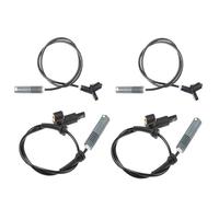 Clynex 4PCS Front & Rear Left Right ABS Wheel Speed Sensor, for, 318 320 323 325 328 M3 34521163027 34521182067 Engine Rpm Speed Sensor
