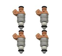 Clynex 4PCS Fuel Injector, for Daewoo, for Chevrolet Matiz Spark 0.8i and 1.0i 1998-2010 ADG02801 96351840 96518620 96620255 Fuel Injector for Car