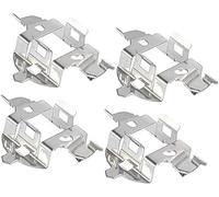 Clynex 4pcs H7 Automotive LED Headlight Bulb Retainer Adapter Holder Socket Headlight Bracket