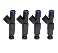 Clynex 4pcs Hole EV6 Fuel Injector, for Jeep, 4.0L 1999-2004 Cherokee 0280155784 Fuel Injector for Car