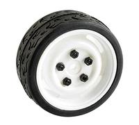 Clynex 4PCS Speed Tires Wheel Insert Sponge, for HSP, 1/10 1.10 Touring Car Rc Car Tyres(Rim51W-6092)
