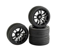Clynex 4PCS Speed Tires Wheel Insert Sponge, for HSP, 1/10 1:10 Touring Car RC Rim02-6091 Rc Car Tyres(Rim02H-6091)
