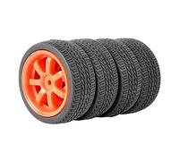 Clynex 4PCS Speed Tires Wheel Insert Sponge, for HSP, for HPI, 1/10 1:10 Touring Car RC 9005-6091 Rc Car Tyres(9005R-6091)