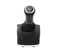 Clynex 5/6 Speed Car Gear Shift Knob Cover, for Opel, for Vauxhall, Astra H 2005-2009 Lever Pen Stick Gaitor Boot Gear Shift Knob(Black 5 Speed)