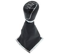 Clynex 5/6 Speed Gear Shift Knob Gaiter Boot Cover, for Ford, for Focus 2 MK2 2005-2011 C-Max, for Fiesta, for Kuga 2008-2012 Lever Stick Pen Handle Head Gear Shift Knob(B0028)