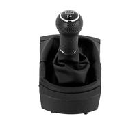 Clynex 5 Speed Gear Stick Shift Knob Boot, for Seat, Ibiza 2002-2010 with PU Leather Car-Styling Gear Shift Knob