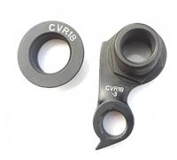 Clynex 5Pcs Bicycle Parts Mech Dropout, for Cervelo Cvr18-3 Drh-Wmn112 All Disc Road Frames C3 C5 R3 R5 Disc Gear Rear Derailleur Hanger Bike Derailleur Hanger(BLACK 5Set Bicycle Hanger)