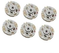 Clynex 6pcs Electric Drill Motor Carbon Brushes Holder Tool Accessories, for RS550, Practical and Convenient, Highly Compatible, Package of 6, Suitable, for RS550 Motor Carbon Brush Holder