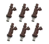 Clynex 6PCS Fuel Injector, for, for Toyota, 4Runner Tacoma, for, for Tundra, 3.4L 2325062040 2320962040 23250-62040 23209-62040 Fuel Injector for Car