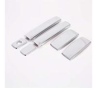 Clynex ABS Chrome Silver Car Side Door Handle Bowl CUP Cover Trim ALL-, for HYUNDAI, H-1 H1 Grand Starex 2018 2019 2020 Glossy Accessories Car Door Handle Cover(Handle cover)