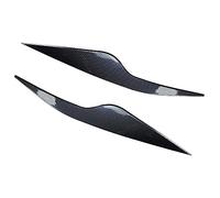 Clynex ABS Headlight Eyebrow Eyelids Headlamps Sticker Eye Lid, for Focus 2 MK2 2.5 2008-2011 Headlight Tint Film(Carbon Look)